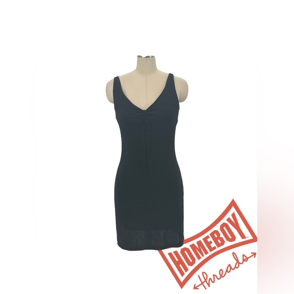 Banana Republic Charcoal Sleeveless Dress